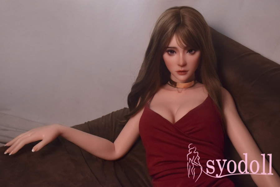 Flat chested Realistiche Silikonpuppen Dolls