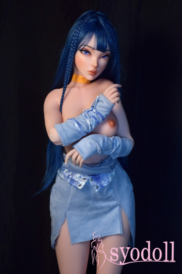 Moa Dunkelblaue Haar Sex Puppen BBW